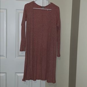 Dark Pink Cardigan
